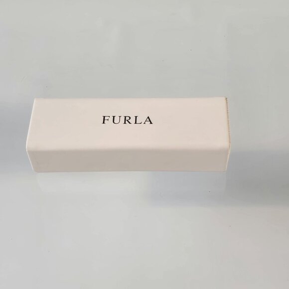 Furla Empty White Eyeglasses Box Hard Case Eye Glass Holder - Picture 4 of 9